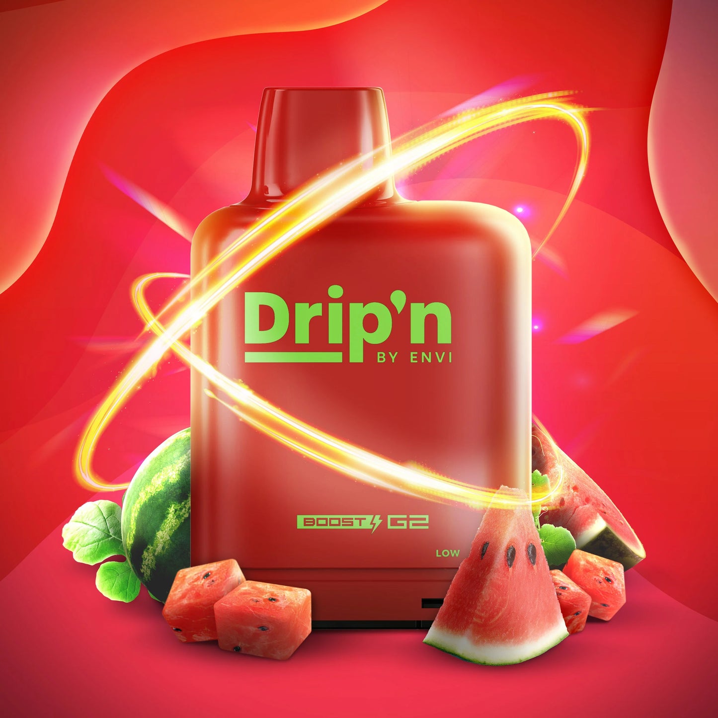 Dripn Level X Boost pod 25k Puffs Watermelon CG (Provincial Tax)