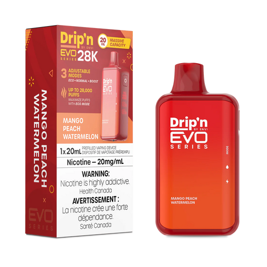 Dripn Evo 28000 Mango Peach Watermelon (Provincial)