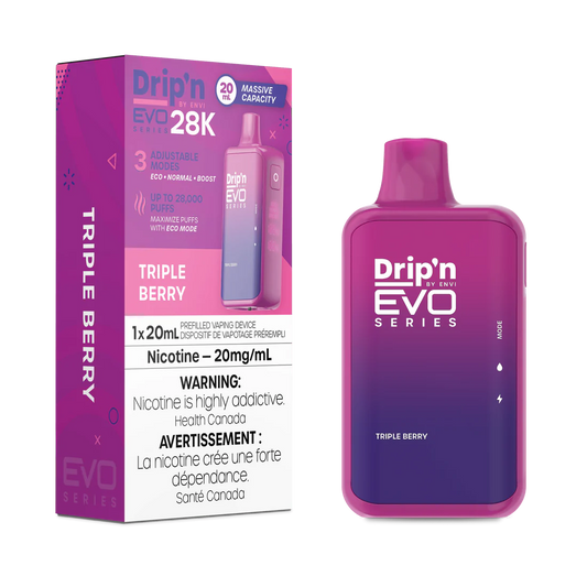 Dripn Evo 28000 Triple Berry (Provincial)