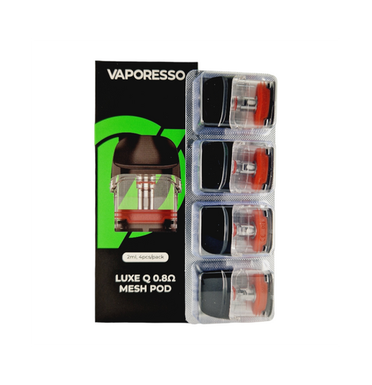 Vaporesso LUXE Q mesh pod 0.8 pack of 4(2mL)