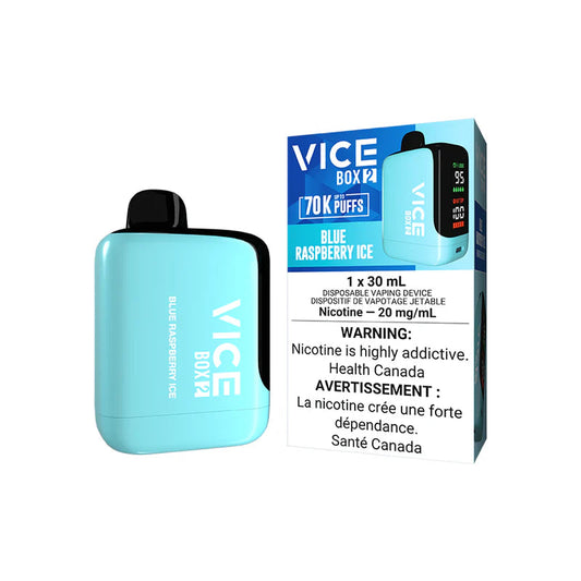 Vice Box 2 70k - Blue Raspberry Ice (Provincial Tax)