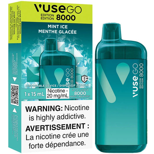 Vuse Go 8000 Mint Ice (Provincial Tax)