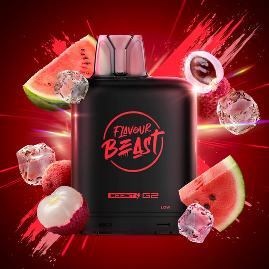 Level X Boost pod G2 25k Puffs Lit Lychee Watermelon Ice (Provincial Tax)