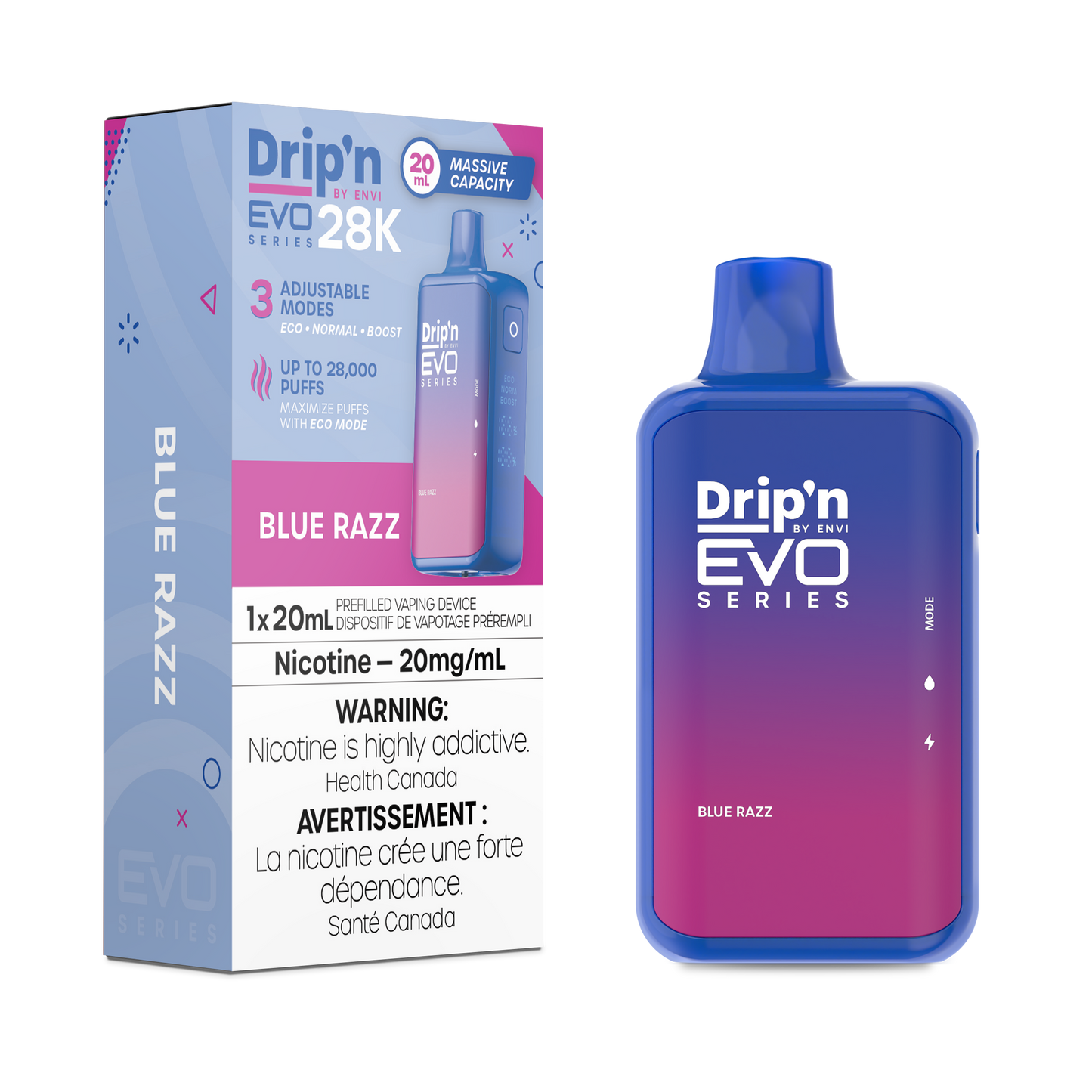 Dripn Evo 28000 Blue Razz(Provincial)