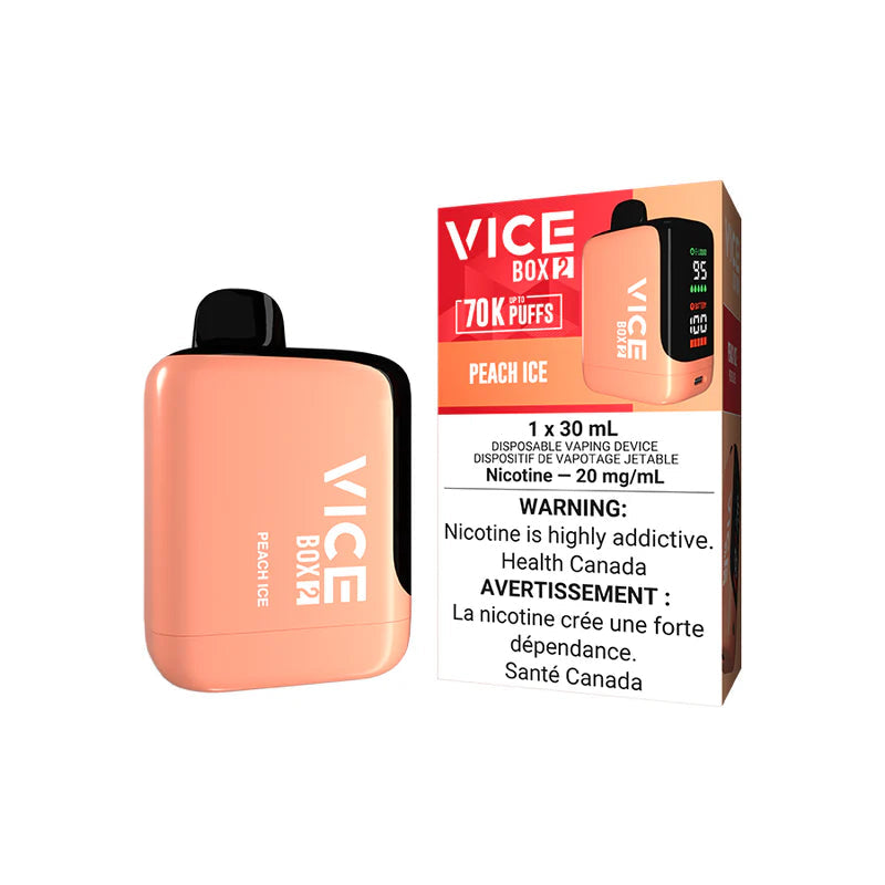 Vice Box 2 70k - Peach Ice (Provincial Tax)
