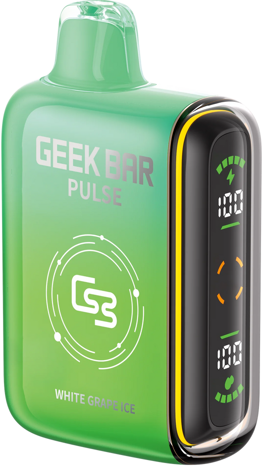 Geek Bar Pulse 9000 White Grape Ice (Provincial Tax)