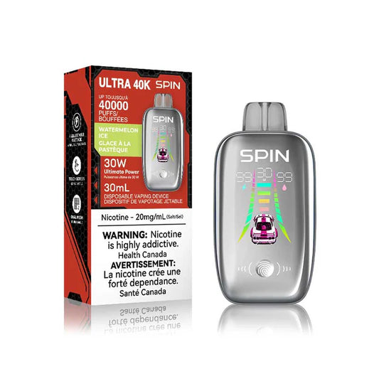 Spin Ultra 40k - Watermelon Ice (Provincial tax)