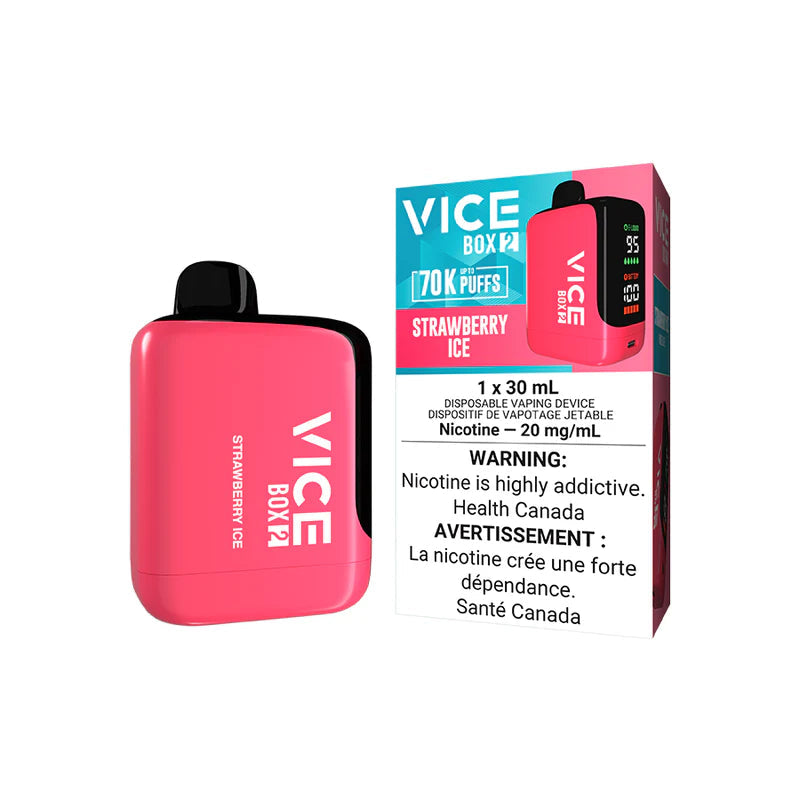 Vice Box 2 70k - Strawberry Ice (Provincial Tax)