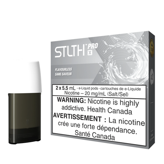 STLTh PRO X pods flavourless