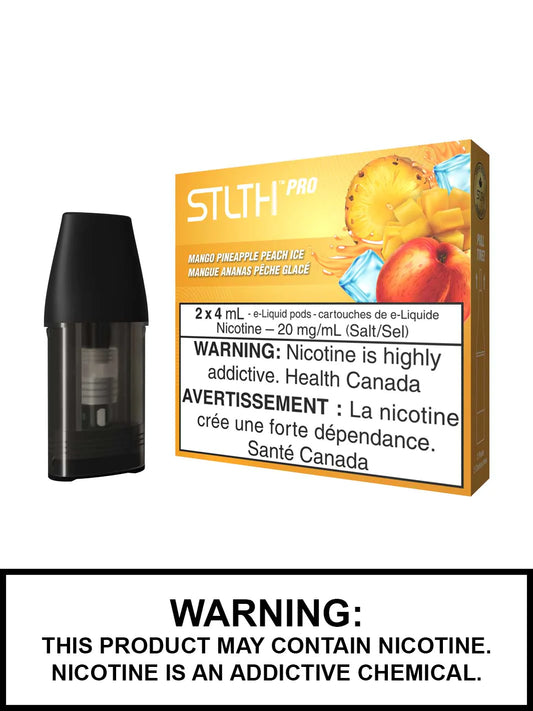 STLTh PRO pods mango pineapple peach ice