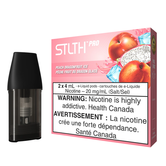 STLTh PRO pods Peach Dragonfruit ice