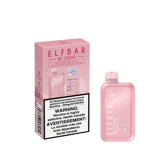 Elf bar bc 10000 Strawberry Ice*