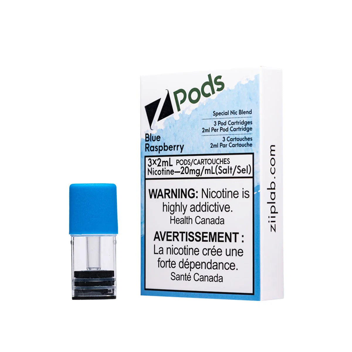 Zpods blue raspberry (Provincial)