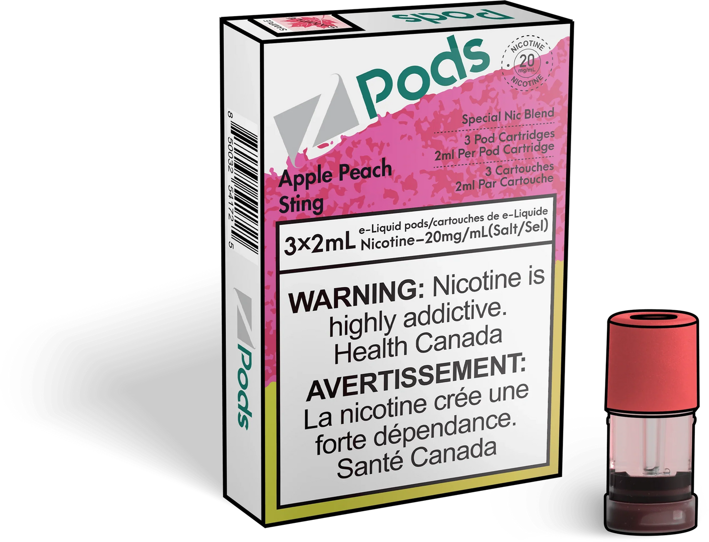 Zpods apple peach sting (Provincial)