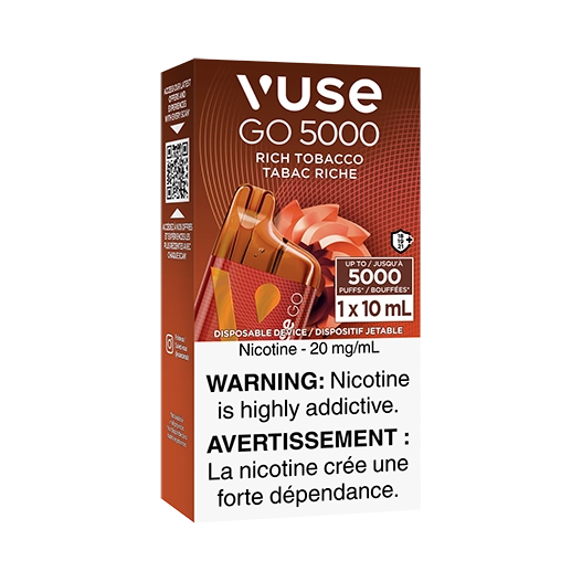 Vuse Go 2.0 5000 Rich Tobacco (Provincial tax)