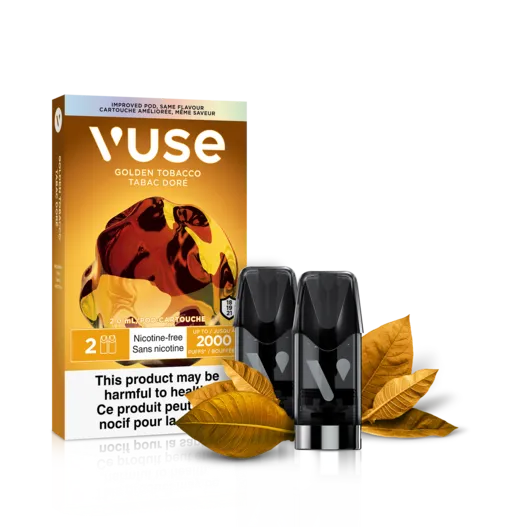 Vuse ePod Nic Free Golden Tobacco (Provincial tax)