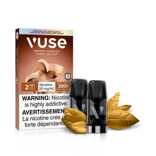 Vuse ePod 20mg Smooth Tobacco (Provincial tax)