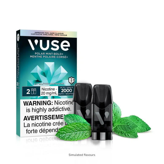 Vuse ePod 20mg Polar Mint Bold+ (Provincial tax)