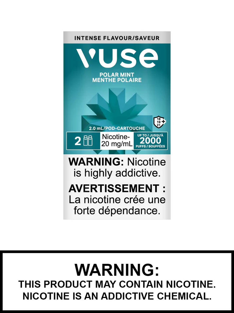 Vuse ePod 20mg Polar Mint (Provincial tax)