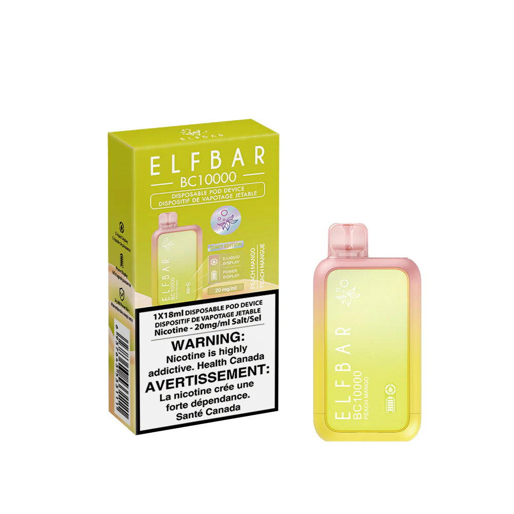 Elf bar bc 10000 Peach mango (provincial tax)