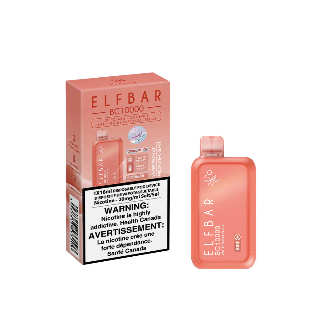 Elf bar bc 10000 Watermelon ice (provincial tax)