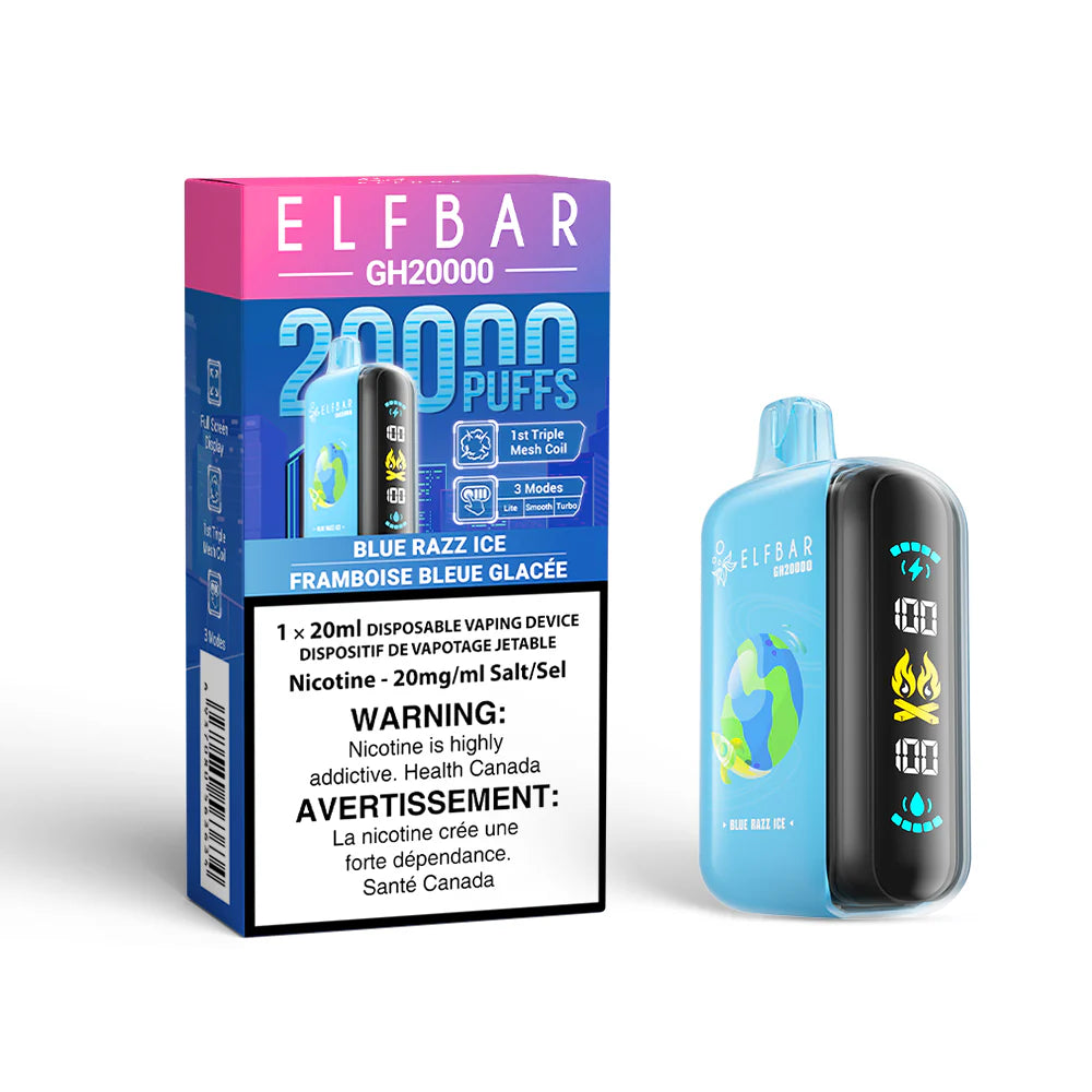 Elfbar GH 20000 Blue razz ice (provincial tax)