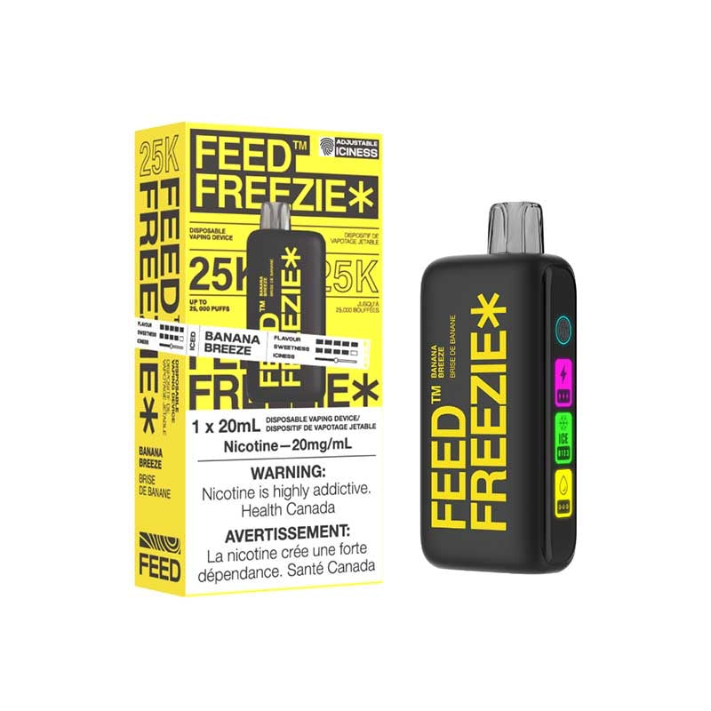 Feed freezie 25k Banana breeze (provincial tax)