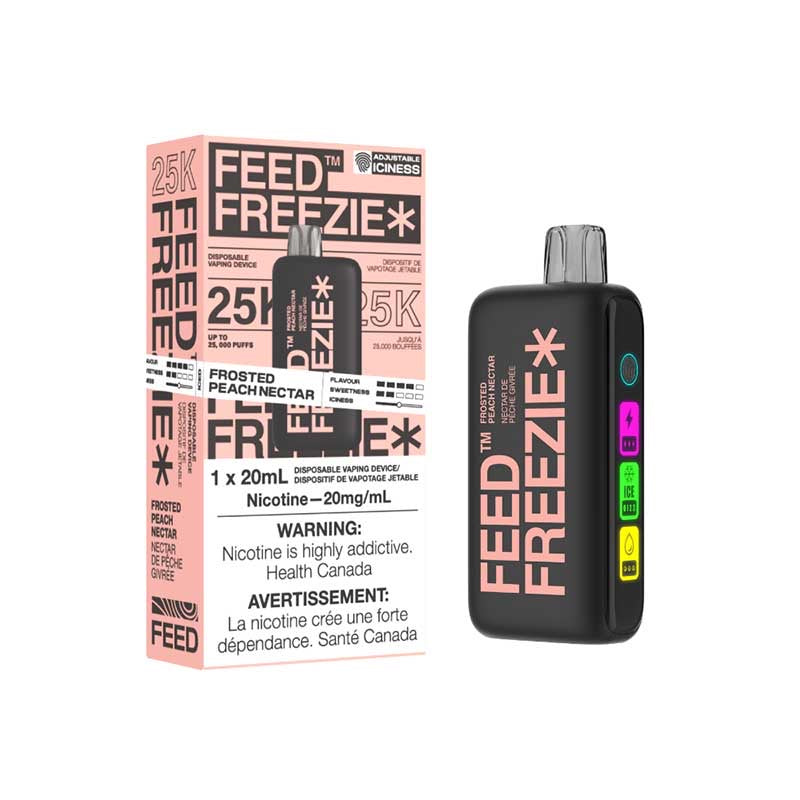 Feed freezie 25k frosted peach nectar (provincial tax)