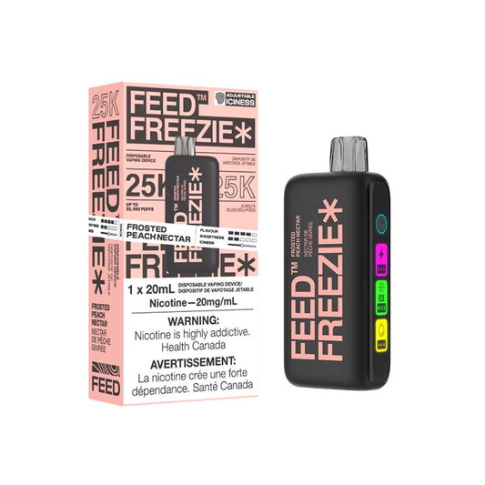 Feed freezie 25k frosted peach nectar (provincial tax)