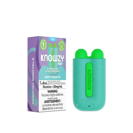 knowzy Duo6 Minty Fresh Ice (provincial tax)