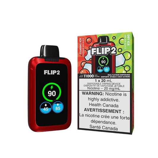 Flip2 11000 puffs Classic ice & Dry ice (Provincial tax)