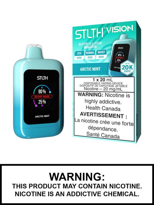 STLTh vision 20k puffs Arctic mint (provincial tax)