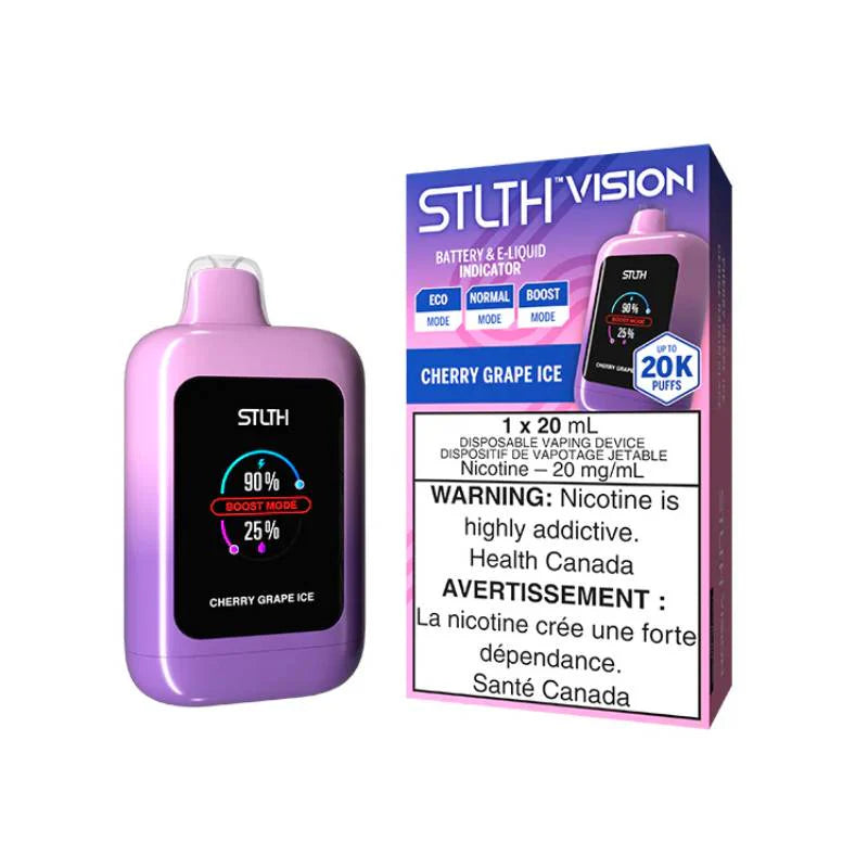 STLTh vision 20k puffs Cherry grape ice (provincial tax)