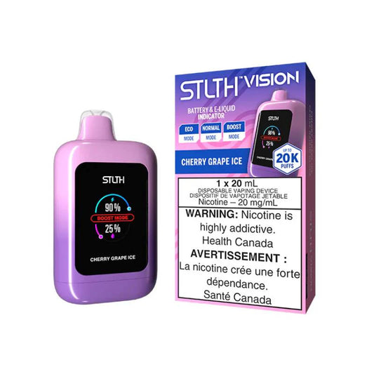 STLTh vision 20k puffs Cherry grape ice (provincial tax)