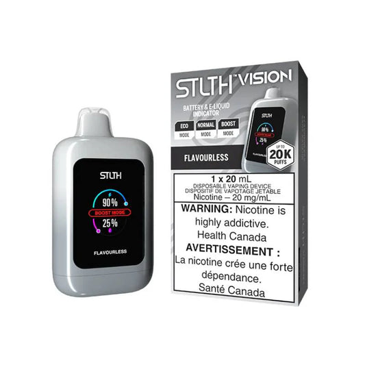 STLTh vision 20k puffs Flavourless (provincial tax)