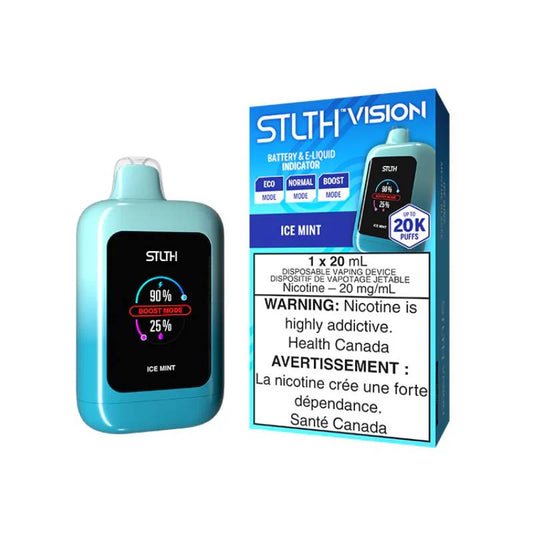 STLTh vision 20k puffs ice mint (provincial tax)