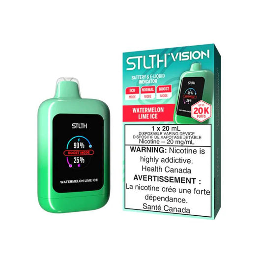 STLTh vision 20k puffs Watermelon lime ice (provincial tax)