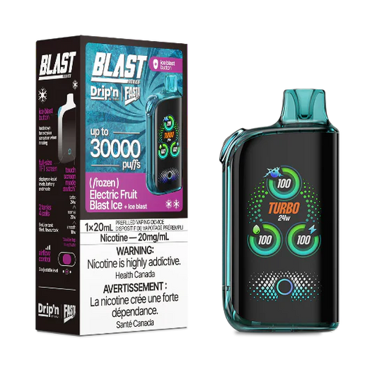 Dripn by Envi Fasta blast 30k Electric fruit blast ice (Provincial tax)