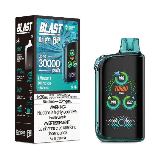 Dripn by Envi Fasta blast 30k Mint ice (Provincial tax)