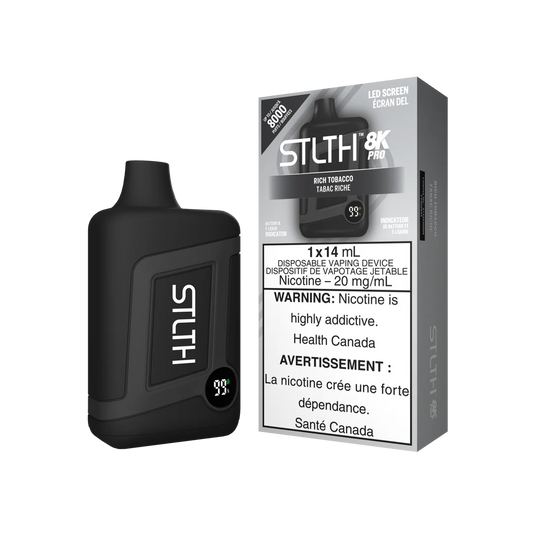 Stlth 8000 Pro Rich Tobacco (Provincial Tax)