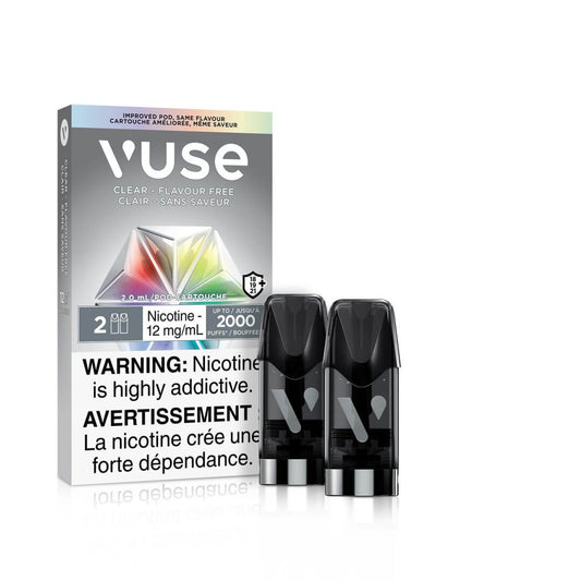 Vuse ePod 12mg Clear (Provincial tax)