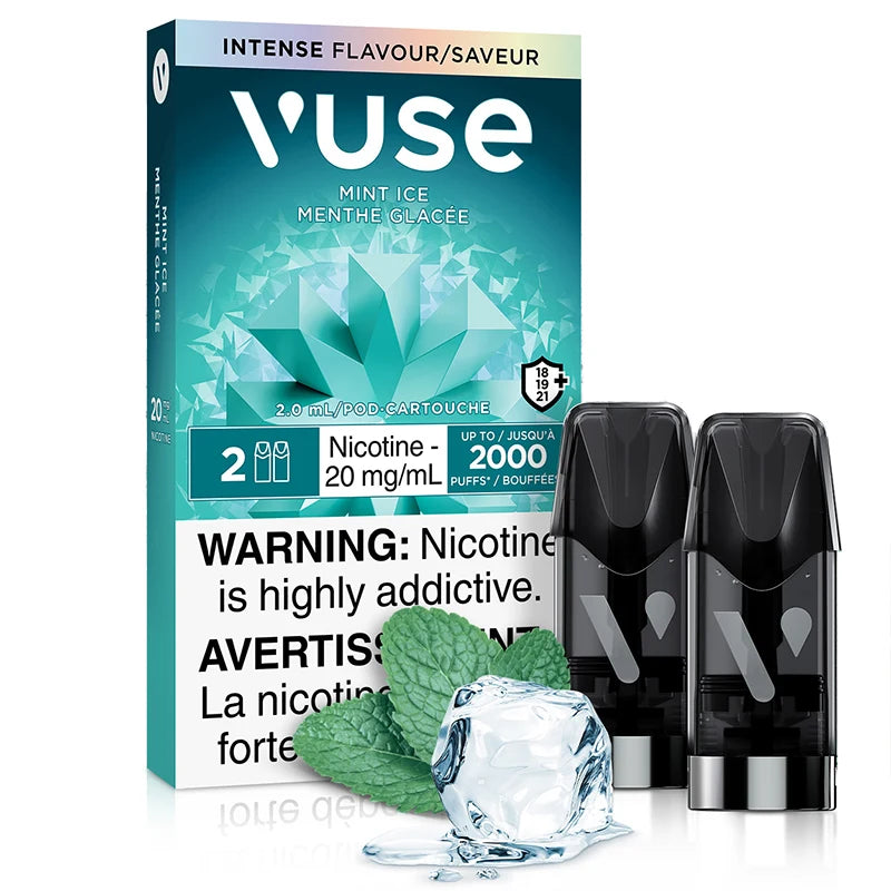 Vuse ePod 20mg Mint Ice (Provincial tax)