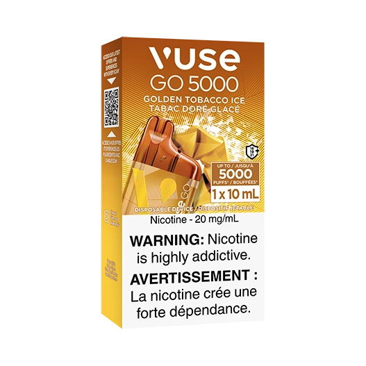 Vuse Go 2.0 5000 Golden Tobacco Ice (Provincial tax)