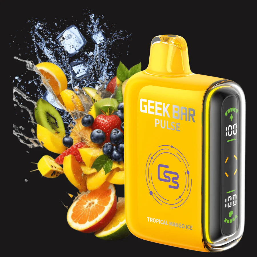 geek bar pulse- mango coconut ice Pulse 9000 Tropical (Provincial Tax) Features:IP67 Rated Geek Bar Pulse Mode Aromă:Mentă și portocală (Ediția Thermal)