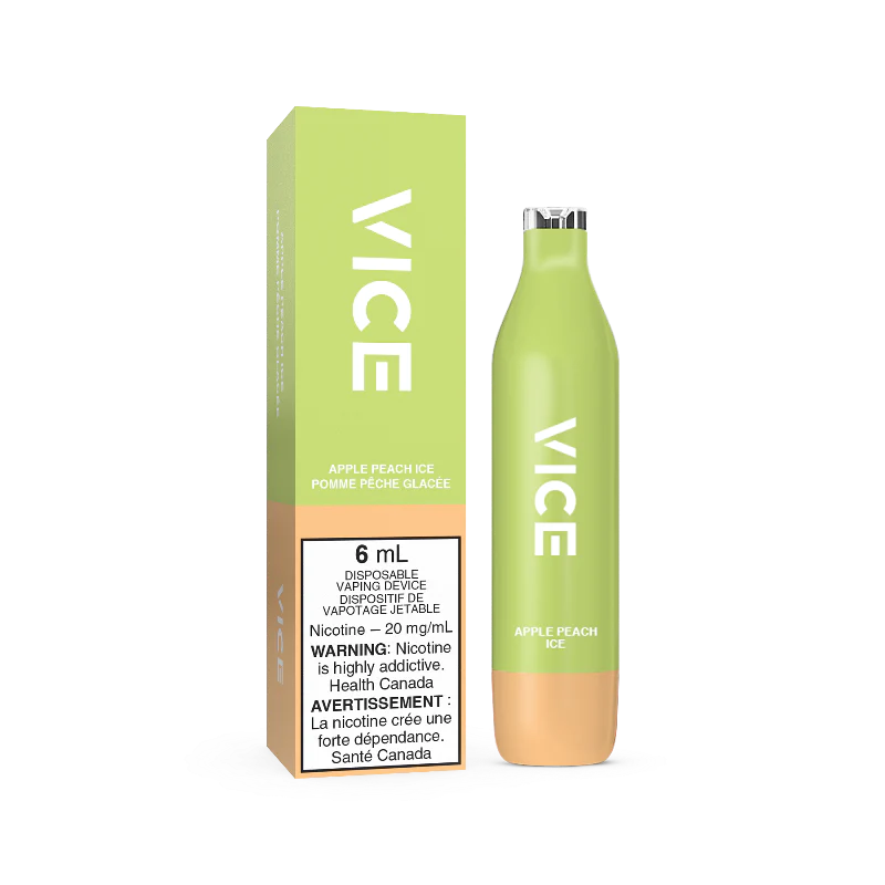 Vice 2500 Apple Peach ice (provincial tax)