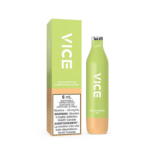 Vice 2500 Apple Peach ice (provincial tax)