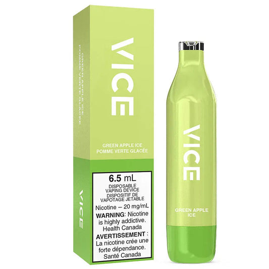 Vice 2500 Green Apple ice (provincial tax)