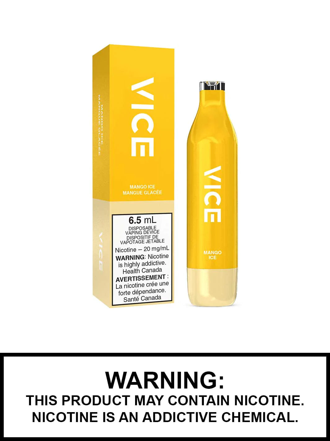 Vice 2500 Mango ice (provincial tax)