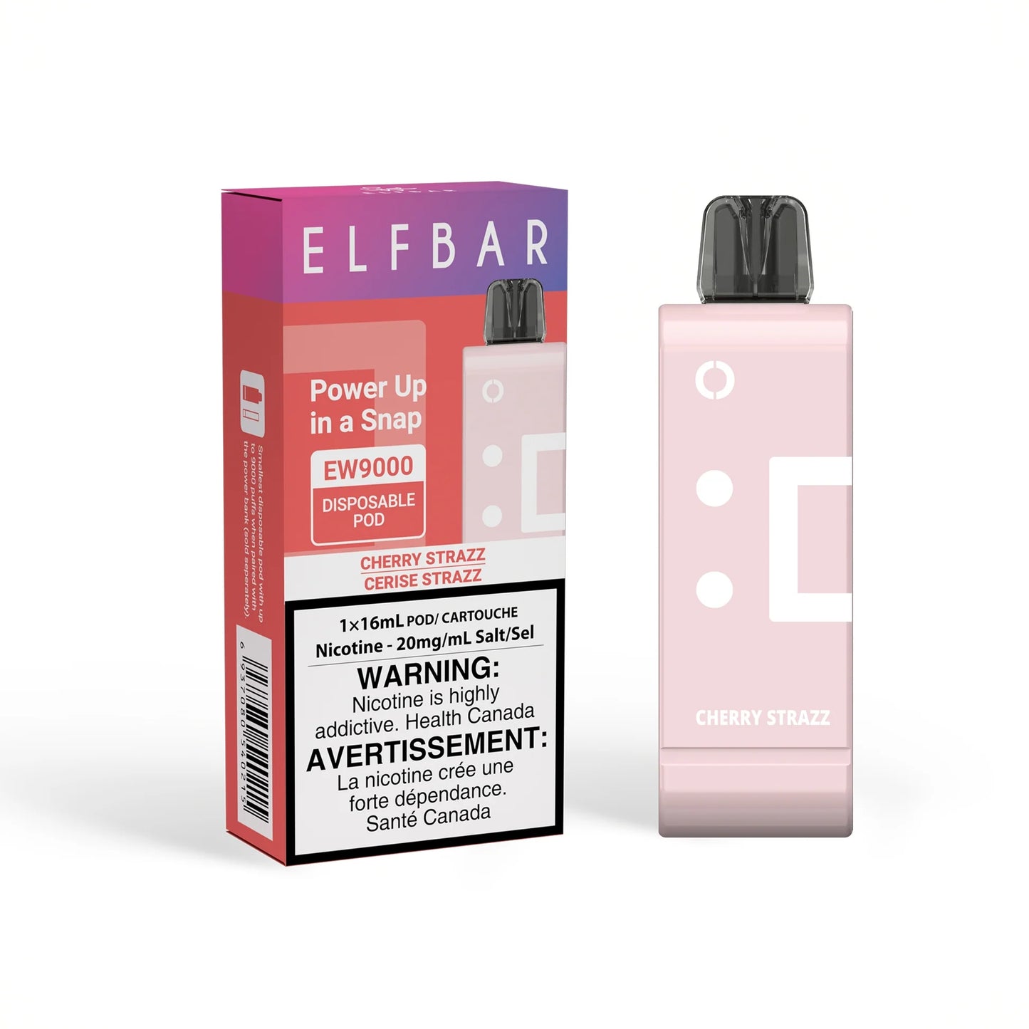 Elfbar ew 9000 puffs pod Cherry Strazz (Provincial tax)