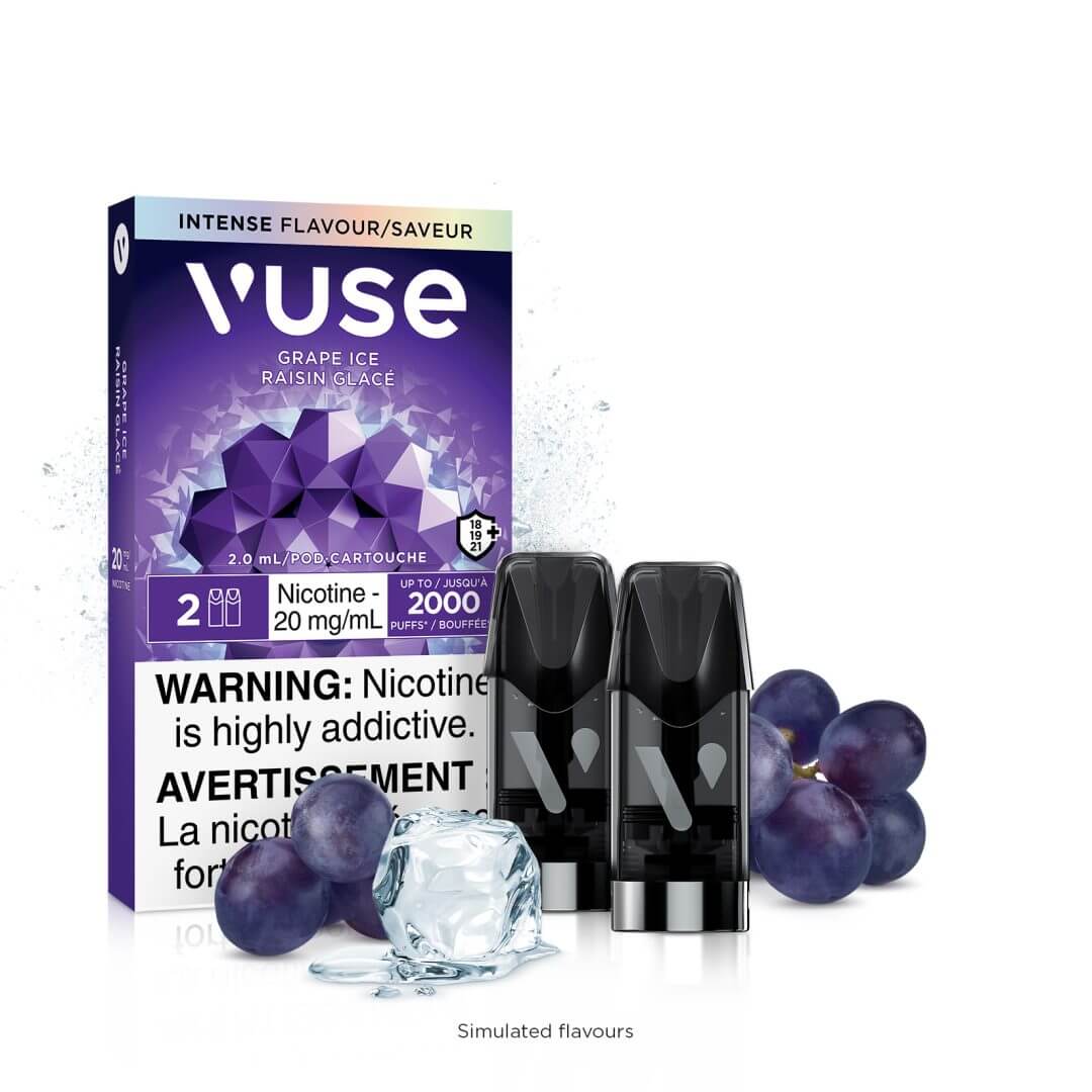 Vuse ePod 20mg Grape Ice (Provincial tax)